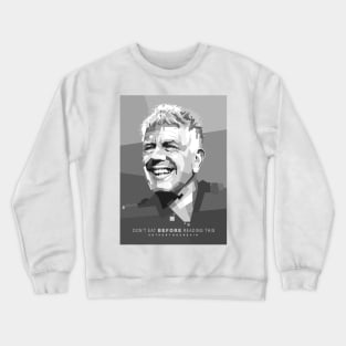 Chef Smile in Grayscale Crewneck Sweatshirt